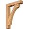Ekena Millwork Legacy Block Smooth Bracket w/ Offset Brace, Western Red Cedar, 5 1/2"W x 26"D x 34"H BKT0604X26X34LEC05SWR - alternate 1